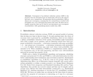 Confluence and Convergence in Probabilistically Terminating Reduction Systems